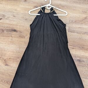 Calvin Klein Collection Elegant Black Halter Dress